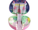 Polly Pocket Starlight Castle 1992 Bluebird Toys Light Up Heart Compact ... - $29.70