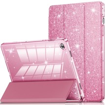 INFILAND Case for Galaxy Tab A9 Plus 5G, Glitter Cover with Sparkly Clear Back - £21.88 GBP