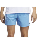 adidas Axis Woven 7&quot; Blue Burst Shorts Mens Size Small Active Pull on Zi... - $33.94 CAD