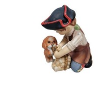 Franklin Mint Benjamin The Busy Printers Apprentice Boy Dog Debbie Bell ... - £10.99 GBP