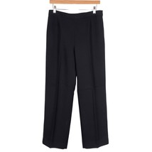 Kasper Suit Dress Pants 6 Womens Career Casual Classic Black Lined Pleated - $17.68
