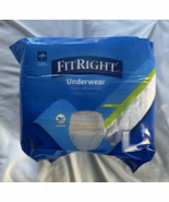 NEW FitRight Extra disposable underwear size LARGE 40-56 inches for unis... - $15.48 CAD