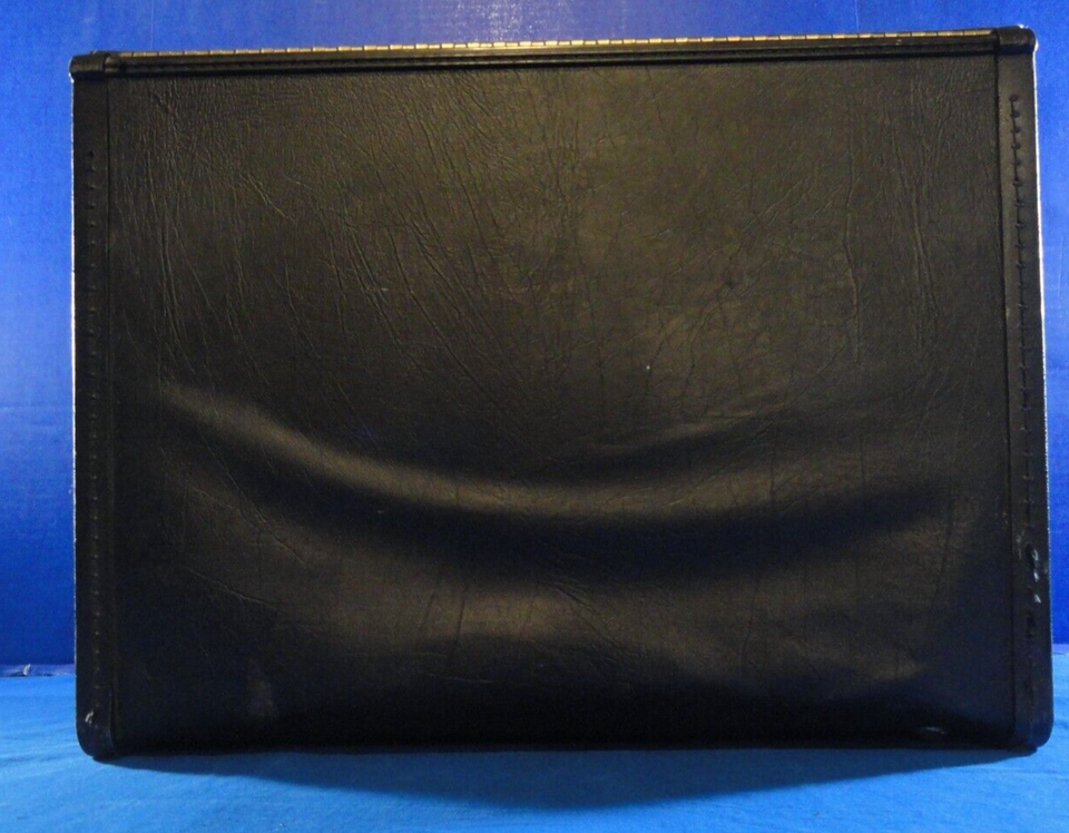 1986 U.S. ARMY RECRUITER SALES BAG LEATHER BREIFCASE LOCKING USGI - $87.11