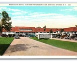 Washington Baths Saratoga Springs New York NY UNP WB Postcard Q23 - $3.37