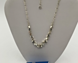 Avon 2005 Shimmering Droplets Necklace - Silvertone - $12.30