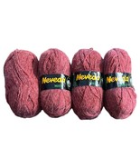 Yarn Burnt Orange Acrylic Nylon 4 Skeins Misty Neveda Netherlands Hollan... - $279.21 MXN