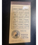 Northern Pacific Railway 1969 Calendar &amp; Notebook Unused Vista Dome Route - £7.80 GBP