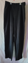 Women Briggs New York Black Dress Pants Work Church Funeral Wedding Size... - $11.99