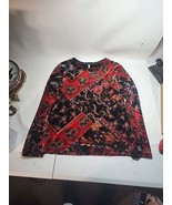 White Stag.  Size Medium.  8-10.  Metallic Poly/Spandex Stretch Velvet Top. - $34.64