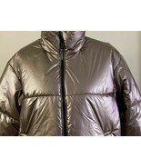 A New Day™ ~ Puffer Coat ~ Nylon ~ Brown Shimmer ~  Women&#39;s Size Large J... - $70.16 CAD