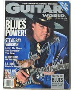 STEVIE RAY VAUGHN &amp; B.B. KING SIGNED MAGAZINE - Guitar World w/COA - $3,089.65 CAD