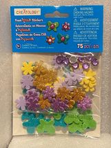 Creatology 75 Piece Foam Glitter Stickers (15 Faux Gems/60 Stickers) *NE... - $7.99