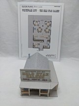 Paper Places 30mm Scale Whitewash City The Gold Star Salon Miniature Ter... - £21.30 GBP