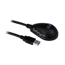 StarTech SuperSpeed 5ft USB 3.0 A Male to A Female Extension Cable - Black  - £27.75 GBP