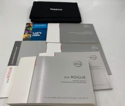 2018 Nissan Rogue Owners Manual Set with Case OEM I03B27010 - £30.92 GBP
