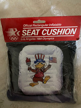 Official 1984 Los Angeles Olympic Seat Cushion Collectible Inflatable Eagle Ring - £6.32 GBP
