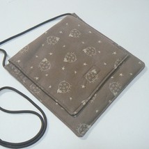 Small Square Fabric Purse w/ Primitive Sheep Print (BN-PUR1001) - £10.26 GBP