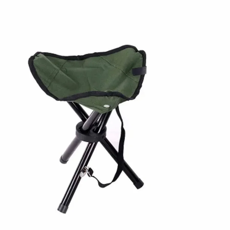 Cloth Folding Stool Portable Mini Folding Chair Beach Chair Outdoor Camping - £13.42 GBP