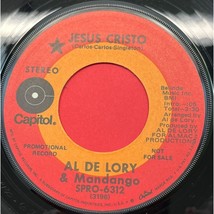 Al De Lory &amp; Mandango Jesus Cristo 45 Soul Promo Capitol 6319 VG+/NM - $14.89