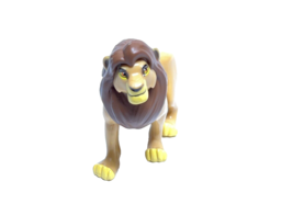 Disney Figure The Lion King Lion Guard Adult Simba Figure 4.75&quot; Long Cake Topper - £11.66 GBP