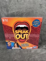 New Hasbro Speak Out Game with 10 Mouthpieces Factory Sealed Family Game - $15.99