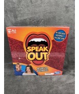 New Hasbro Speak Out Game with 10 Mouthpieces Factory Sealed Family Game - $35.99