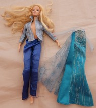 Vintage Mattel Blonde Barbie Doll Long Hair 1966 Indonesia Bendable Twist N Turn - £19.43 GBP