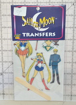 Sailor Moon transfers rub on new vintage American 1998 official - £7.90 GBP