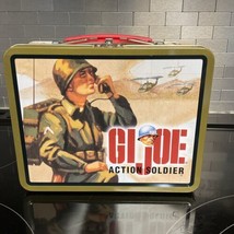 GI JOE Action Soldier TIN LUNCH BOX Vintage 1997 Collectible in great us... - $19.77