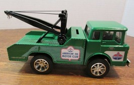 amoco collectible  die cast BANK &quot;1966 FORD   WRECKER&quot; W/BOX GREEN - $21.60