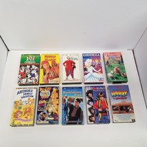 Vintage Kid&#39;s VHS Tape Lot of 10, Home Alone, Santa, Disney, Kids Klassi... - £23.31 GBP