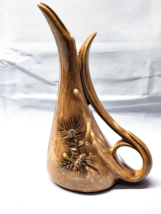 Vintage Loveland Or Gladys 12.25” Art Pottery Vase - 3D Pinecones And Stem - £33.31 GBP