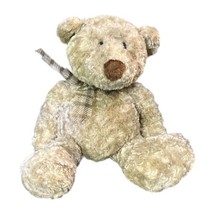 Gund Chaplin Teddy Bear 15” Plush 15017 Brown Pot Belly Stuffed Animal w... - £7.62 GBP