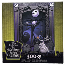 Disney The Nightmare Before Christmas Puzzle 300 Piece Jack &amp; Zero Tim Burton - £17.31 GBP