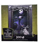 Disney The Nightmare Before Christmas Puzzle 300 Piece Jack &amp; Zero Tim B... - $21.95