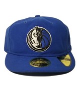 Dallas Mavericks New Era 59FIFTY Cap Hat Fitted Size 6 7/8 Blue NBA Retr... - £21.78 GBP