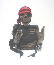 Vintage Halloween Pirate Skeleton Prop Decoration - £179.13 GBP