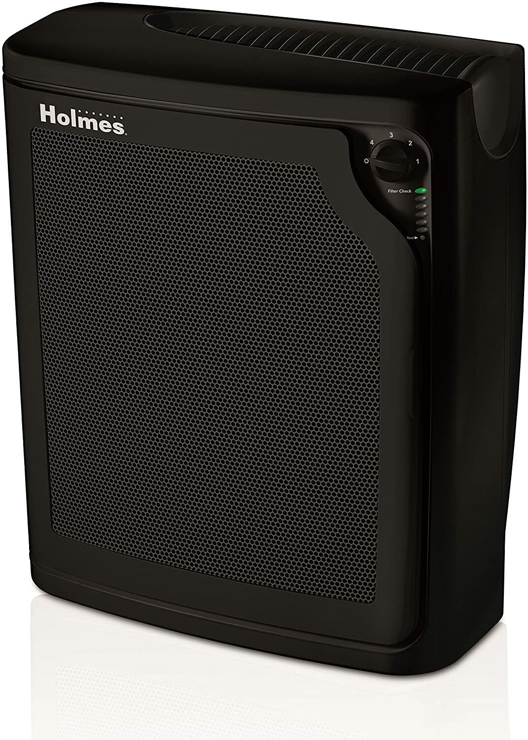 Holmes Large Room Allergen Remover Air Purifier Console With True HEPA Filter
