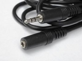 3 Ft 3.5mm 1/8&quot; Audio Headphone Extension Cable Cord - £3.31 GBP