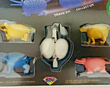 Vintage 5 Egg Animal Changers Transformers 1986 Store Vending Display Box - $14.99