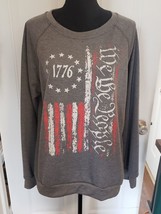 Patriot 1776 We The People Sweatshirt Gray Unisex Size L-XL (see descrip... - £27.23 GBP