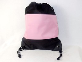 Pink Cinch Sack Backpack, Drawstring Shoulder Straps, Mesh Back Panel ~ #3366 - £7.00 GBP