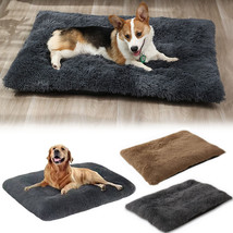 Super Soft Large Pet Dog Bed Mattress Puppy Sleeping Kennel Mat Pad Bed Cushion - £27.82 GBP