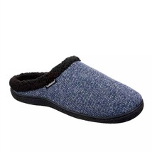 Isotoner men&#39;s herringbone harvey comfort slipper for men - $44.00
