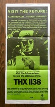 *George Lucas&#39; THX 1138 (1971) Original Release Australian Daybill Poster - £195.78 GBP