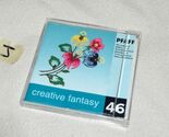 Pfaff #46 PLANTS-FLORAL Emb Card Creative Fantasy 7570 7560 2140 2170 RA... - $33.30