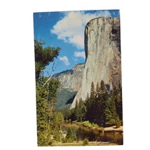 Postcard El Capitan Yosemite National Park California Chrome Unposted - $6.92