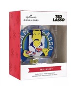 NEW IN BOX Hallmark Team Lasso Ted Lasso &quot;Believe&quot; Christmas Tree Orname... - $16.95