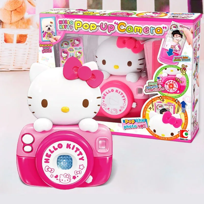 Sanrio Hello Kitty Electric Camera Toy Light Sound Pretend Play Kids Gifts Toys - £42.15 GBP