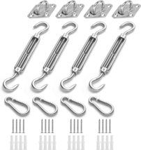 HOMPER Awning Attachment Set, Heavy Duty Sun Shade Sail Stainless Steel Hardware - £21.36 GBP